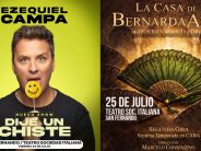 Stand up y teatro clásico: la agenda del fin de semana del Teatro de la Sociedad Italiana
