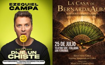Stand up y teatro clásico: la agenda del fin de semana del Teatro de la Sociedad Italiana