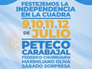 La Cuadra celebra la Independencia con un “Finde Patrio”: música en vivo, locro y doble función de Peteco Carabajal
