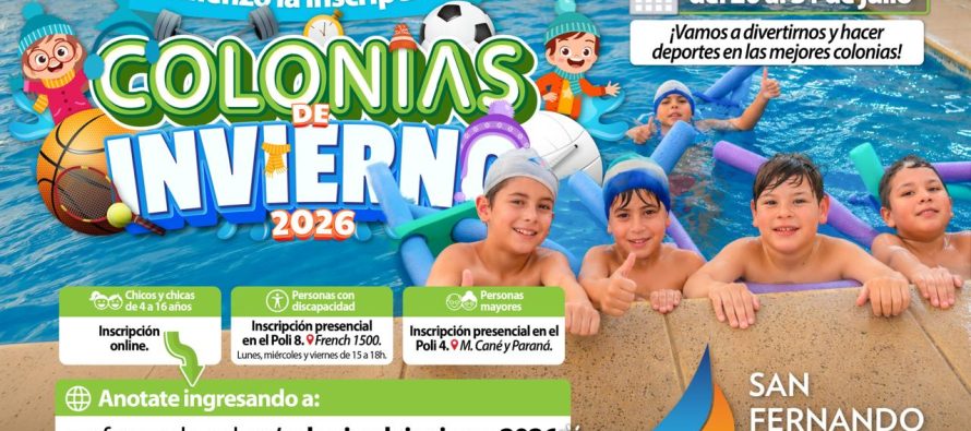 Comenzó la inscripción a las colonias de invierno