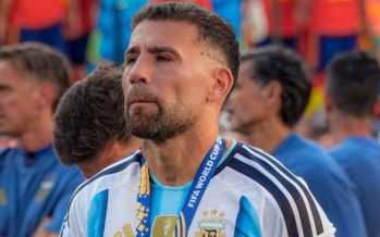 La Universidad Nacional del Delta declaró a Nicolás Otamendi como personalidad destacada