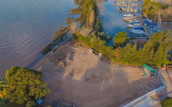 Punta Chica: se recuperaron tres cuadras de espacio verde frente al río