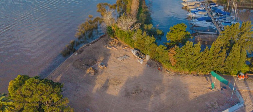 Punta Chica: se recuperaron tres cuadras de espacio verde frente al río
