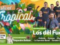 Festival tropical gratuito en la Plaza Manuel Belgrano con el cierre de «Los del Fuego»