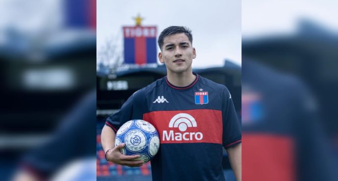 Ian Subiabre fue presentado oficialmente como refuerzo de Tigre