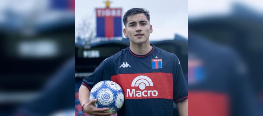 Ian Subiabre fue presentado oficialmente como refuerzo de Tigre
