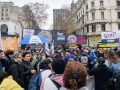 Trabajadores de FATE marcharon a Plaza de Mayo en reclamo de la reapertura de la fábrica