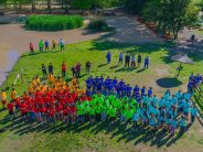 Jóvenes del programa educativo Sumate participaron de un campamento