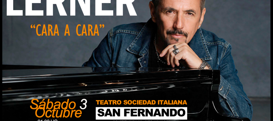 Alejandro Lerner se presenta este sábado en el Teatro de la Sociedad Italiana