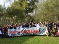 Futuros docentes de San Fernando vivieron una jornada intercultural en Punta Querandí