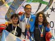 Tiago Grzech se convirtió en campeón mundial en lucha individual peso liviano
