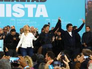 Axel Kicillof y Fernando Espinoza encabezaron un acto multitudinario en el Día de la Lealtad Peronista